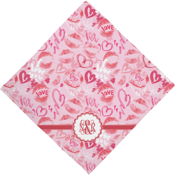 Lips n Hearts Bandana - Full View
