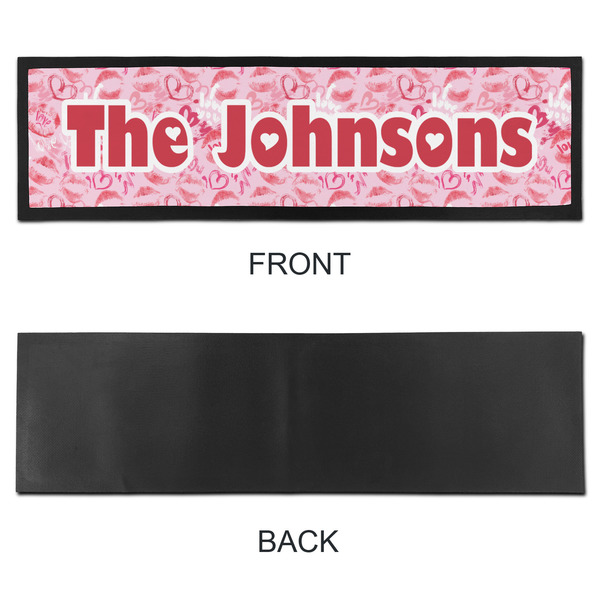 Lips n Hearts Bar Mat - Large - APPROVAL