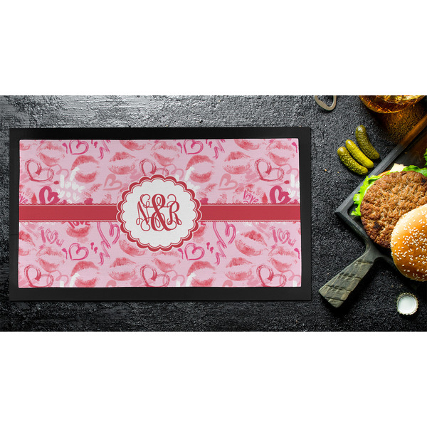 Lips n Hearts Bar Mat - Small - LIFESTYLE