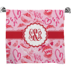 Lips n Hearts Bath Towel (Personalized)