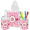 Lips n Hearts Bathroom Accessories Set (Personalized)