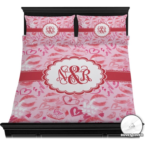 Lips n Hearts Bedding Set (Queen) - Duvet