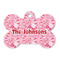 Lips n Hearts Bone Shaped Dog ID Tag - Large (Personalized)