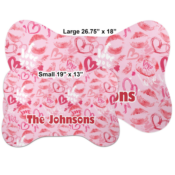 Lips n Hearts Bone Shaped Mat Comparison