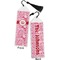 Lips n Hearts Bookmark with tassel - Front and Back