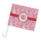 Lips n Hearts Car Flag - Large (Personalized)