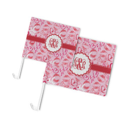 Lips n Hearts Car Flag (Personalized)