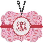 Lips n Hearts Rear View Mirror Charm (Personalized)