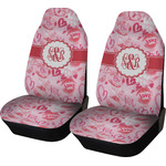 Lips n Hearts Car Seat Covers (Set of Two) (Personalized)