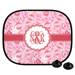 Lips n Hearts Car Side Window Sun Shade (Personalized)