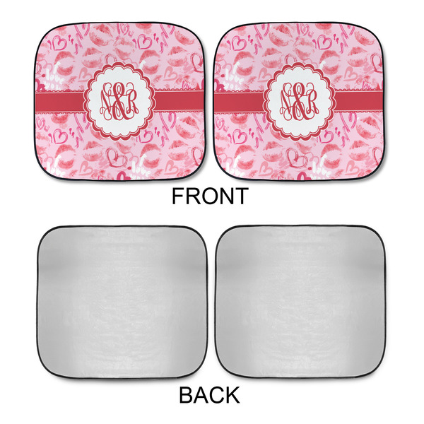 Lips n Hearts Car Sun Shades - APPROVAL