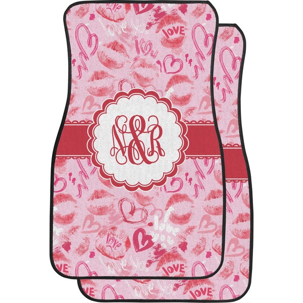 Lips n Hearts Custom Car Floor Mats Set (2Front & 2Back)