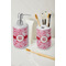 Lips n Hearts Ceramic Bathroom Accessories - LIFESTYLE (toothbrush holder & soap dispenser)