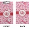 Lips n Hearts Clipboard (Legal) (Front + Back)
