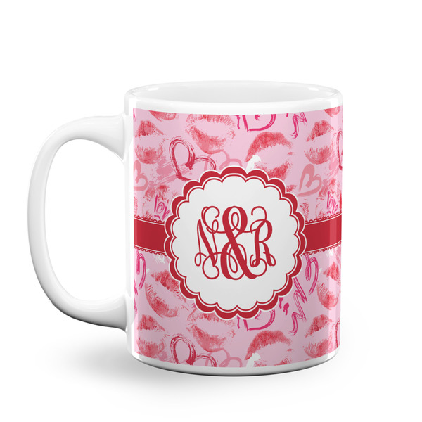 Custom Lips n Hearts Coffee Mug (Personalized)