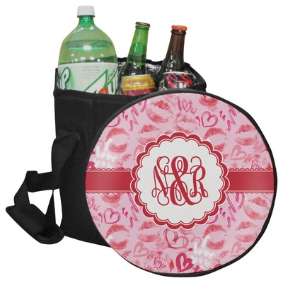 Lips n Hearts Collapsible Cooler & Seat (Personalized)