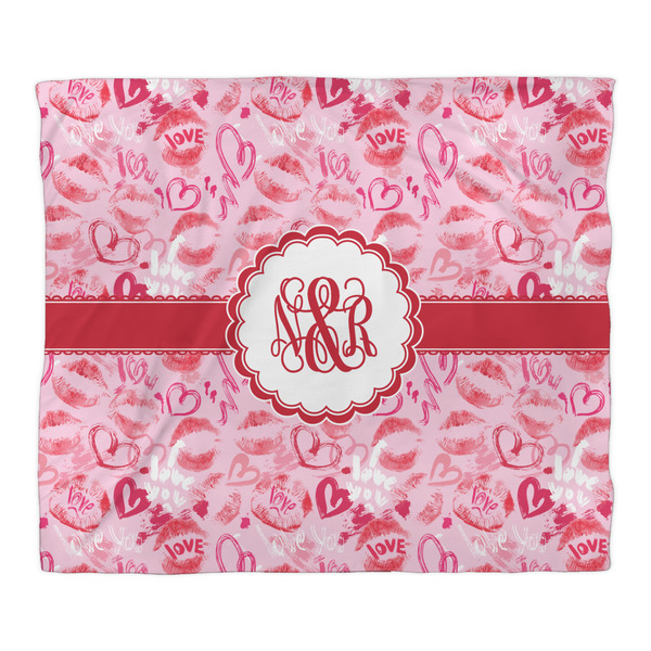 Lips n Hearts Comforter - King - Front