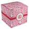Lips n Hearts Cube Favor Gift Box - Front/Main