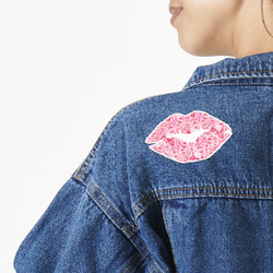 Lips n Hearts Large Custom Shape Patch (Personalized)