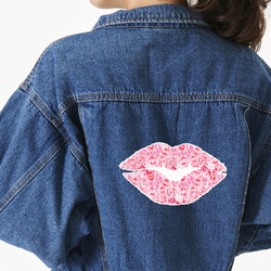 Lips n Hearts Large Custom Shape Patch - 2XL (Personalized)