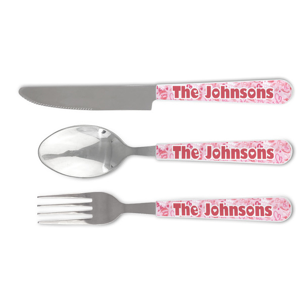 Custom Lips n Hearts Cutlery Set (Personalized)