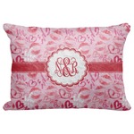 Lips n Hearts Decorative Baby Pillowcase - 16"x12" (Personalized)