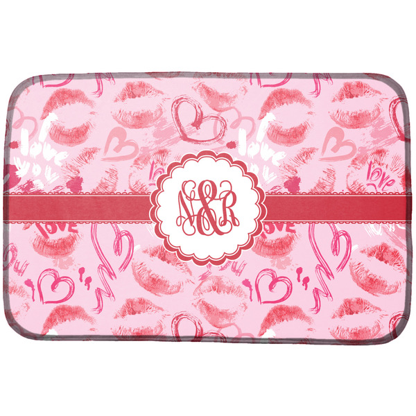 Custom Lips n Hearts Dish Drying Mat (Personalized)