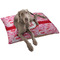 Lips n Hearts Dog Bed - Large LIFESTYLE