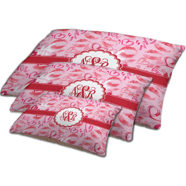 Lips n Hearts Dog Beds - MAIN (sm, med, lrg)