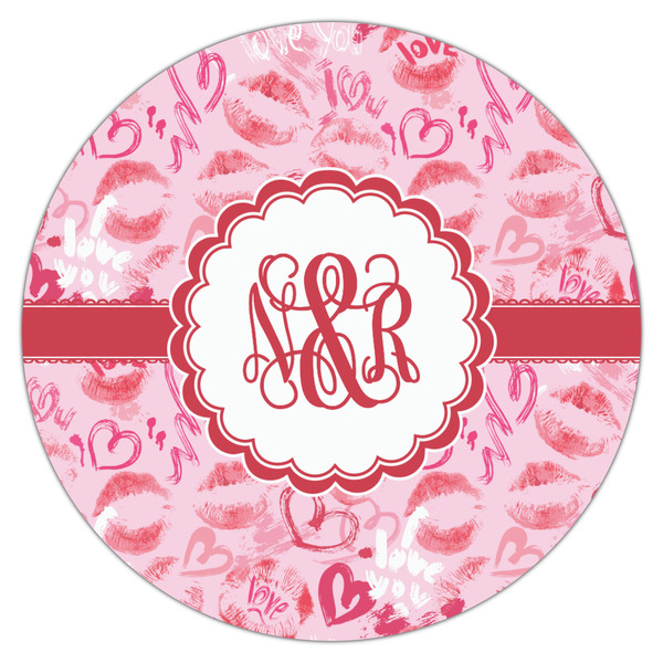 Lips n Hearts Drink Topper - Large - Single