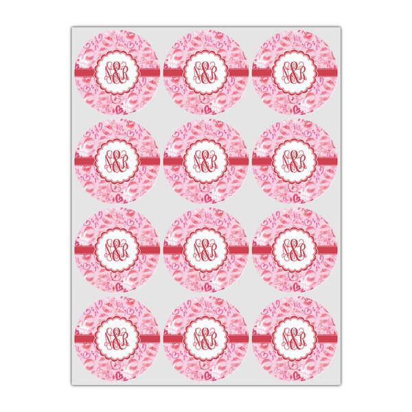 Lips n Hearts Drink Topper - Small - Set of 12