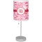 Lips n Hearts Lamp with Drum Shade (Personalized)