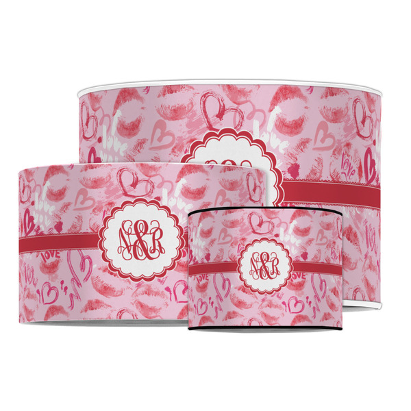 Lips n Hearts Drum Lampshades - MAIN