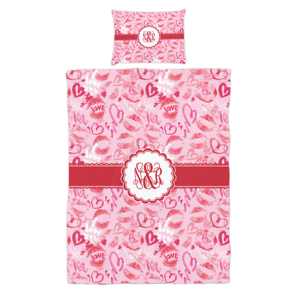 Lips n Hearts Duvet Cover Set - Twin - Alt Approval