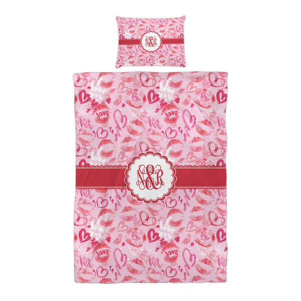 Lips n Hearts Duvet Cover Set - Twin XL - Alt Approval
