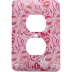Lips n Hearts Electric Outlet Plate
