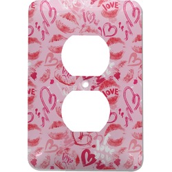 Lips n Hearts Electric Outlet Plate