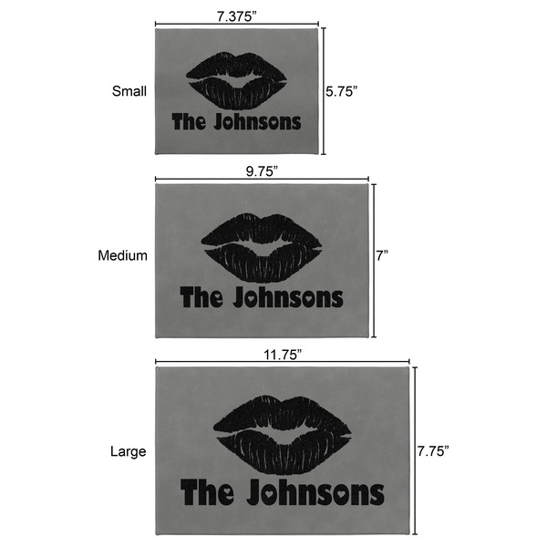 Lips n Hearts Engraved Gift Boxes - All 3 Sizes