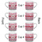 Lips n Hearts Espresso Cup - 6oz (Double Shot Set of 4) APPROVAL