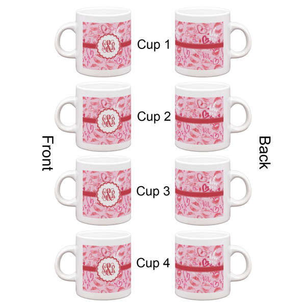 Lips n Hearts Espresso Cup Set of 4 - Apvl