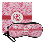 Lips n Hearts Eyeglass Case & Cloth (Personalized)