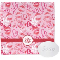 Lips n Hearts Washcloth (Personalized)