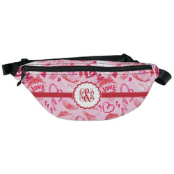 Lips n Hearts Fanny Pack - Classic Style (Personalized)