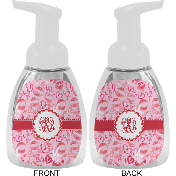 Lips n Hearts Foam Soap Bottle Approval - White