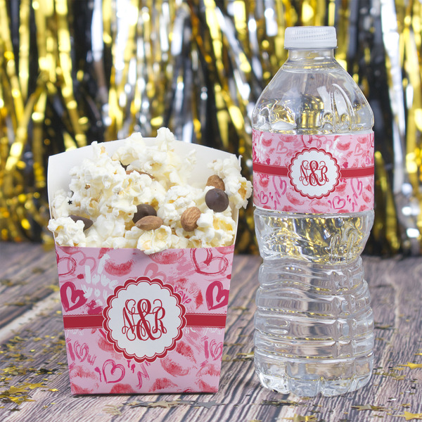 Lips n Hearts French Fry Favor Box - w/ Water Bottle