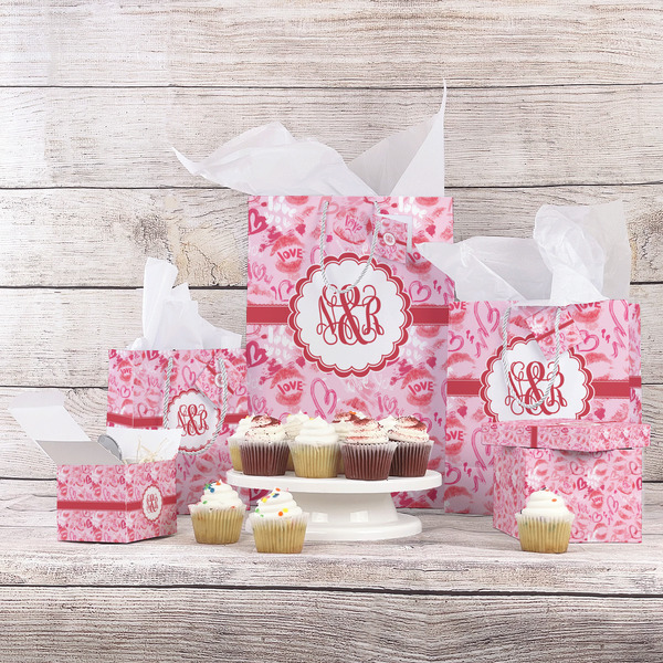 Lips n Hearts Gift Bags - In Context