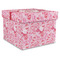 Lips n Hearts Gift Boxes with Lid - Canvas Wrapped - X-Large - Front/Main