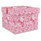Lips n Hearts Gift Box with Lid - Canvas Wrapped - XX-Large (Personalized)