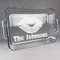 Lips n Hearts Glass Baking Dish - 13in x 9in (Personalized)