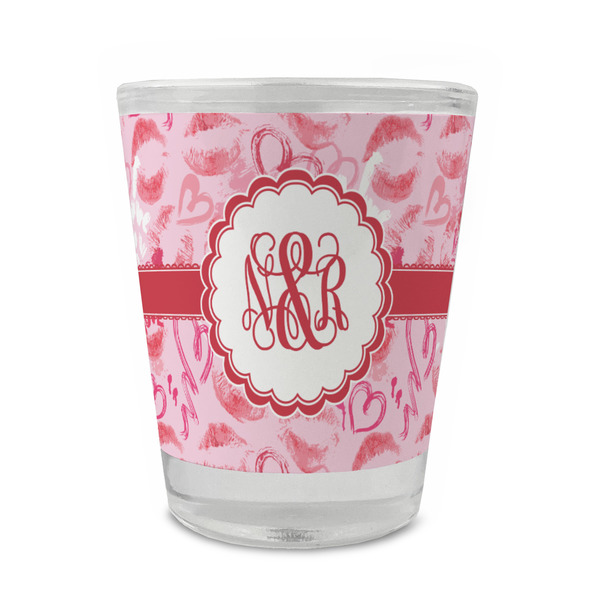 Lips n Hearts Glass Shot Glass - Standard - FRONT